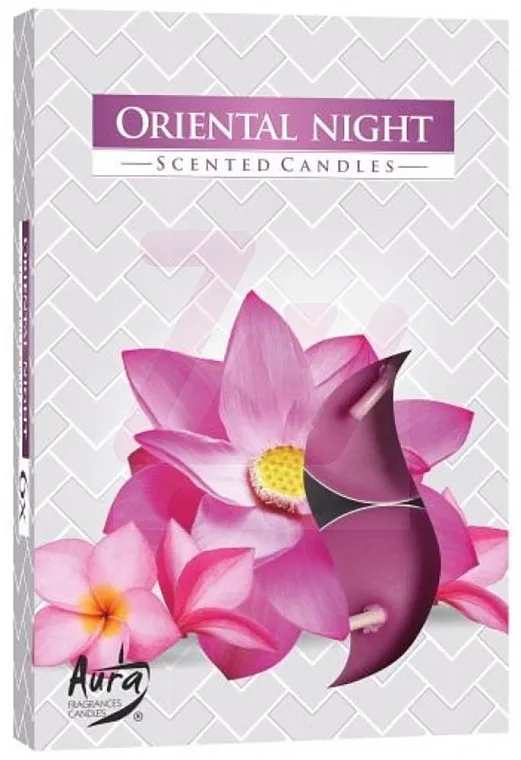Bispol Oriental Night Scented Candles Set čajnih sveća "Istočna noć"