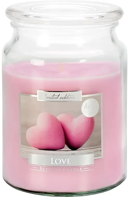 Bispol Premium Line Scented Candle Love Mirisna premium sveća u tegli "Ljubav"