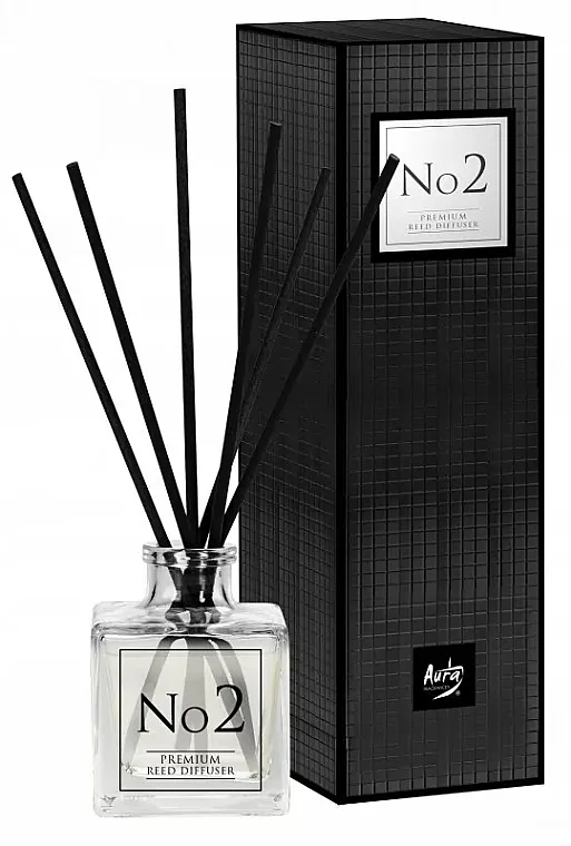 Bispol Premium No2 Reed Diffuser Aroma difuzor "Ambergris i cvet pačuli"