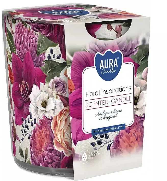 Bispol Scented Candle Floral Inspirations Mirisna sveća u čaši "Cvetne inspiracije"