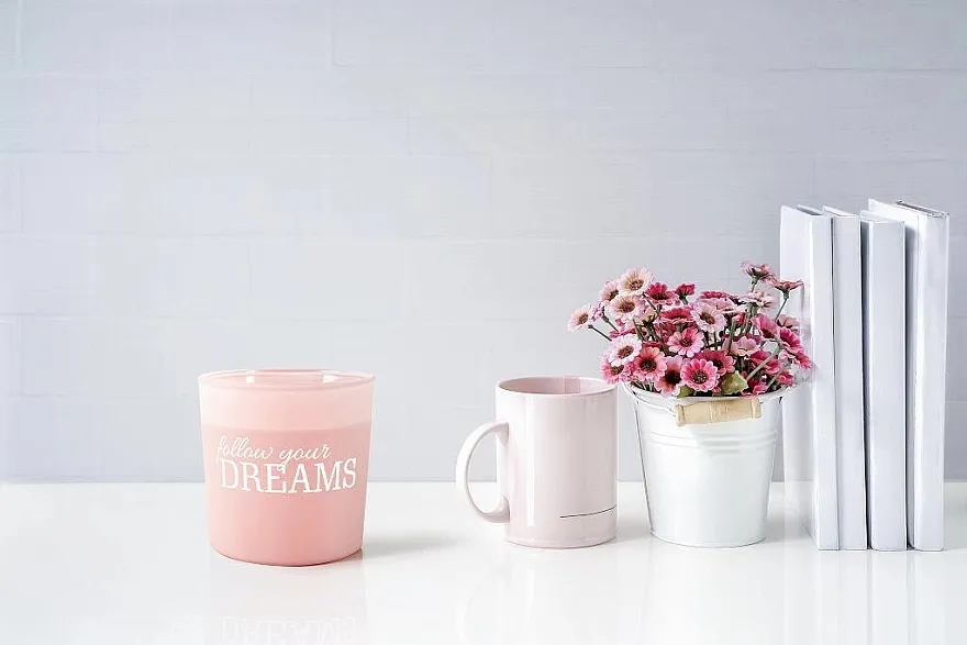 Bispol Scented Candle Follow Your Dreams Mirisna sveća sa dva fitilja u mat čaši