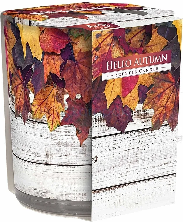 Bispol Scented Candle Hello Autumn Mirisna sveća u čaši "Zdravo, jesen"