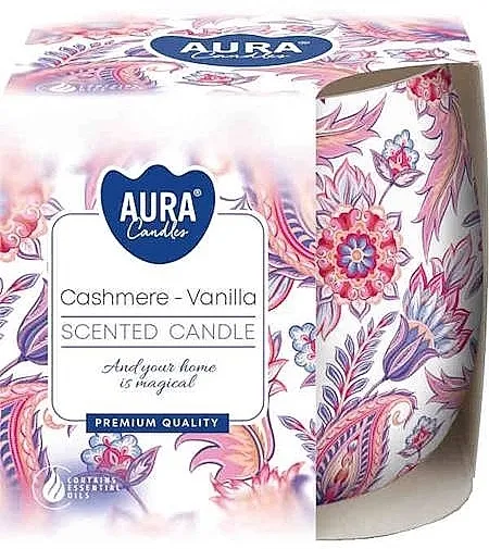 Bispol Scented Candle Mirisna sveća "Kašmir i vanila" u čaši