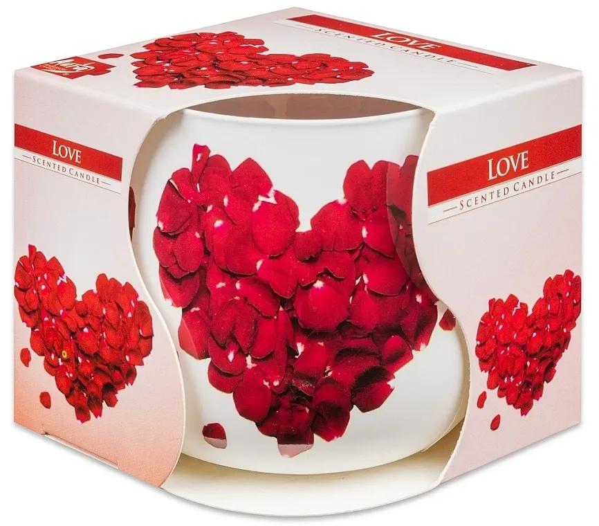 Bispol Scented Candle Mirisna sveća "Ljubav" u čaši