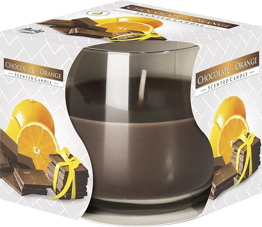 Bispol Scented Candle Mirisna sveća "Čokolada i pomorandža" u čaši