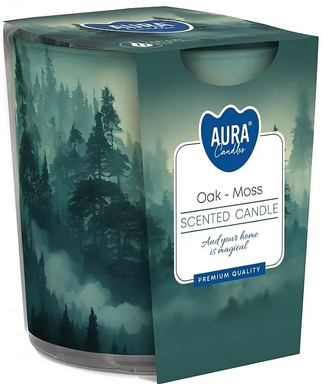 Bispol Scented Candle Oak-Moss Mirisna sveća u čaši "Hrast-mahovina"
