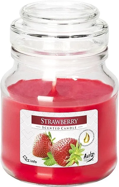 Bispol Scented Candle Strawberry Mirisna sveća u tegli "Jagoda"