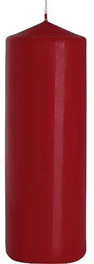 Bispol Sveća cilindrična 80x250 mm, bordo