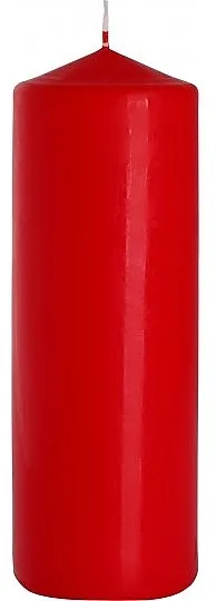 Bispol Sveća cilindrična 80x250 mm, crvena