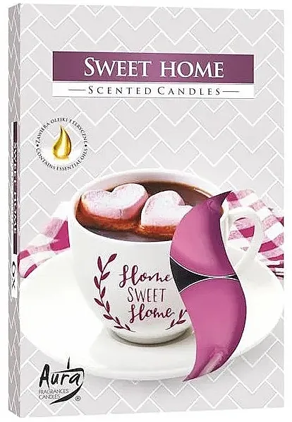 Bispol Sweet Home Scented Candles Set čajnih sveća "Mili dome"