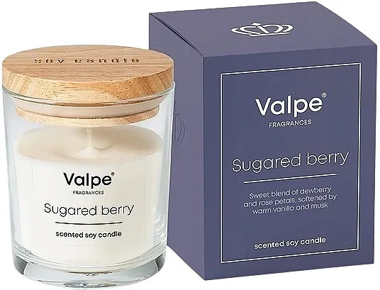 Bispol Valpe Sugared Berry Scented Soy Candle Mirisna sojina sveća Slatka Kupina