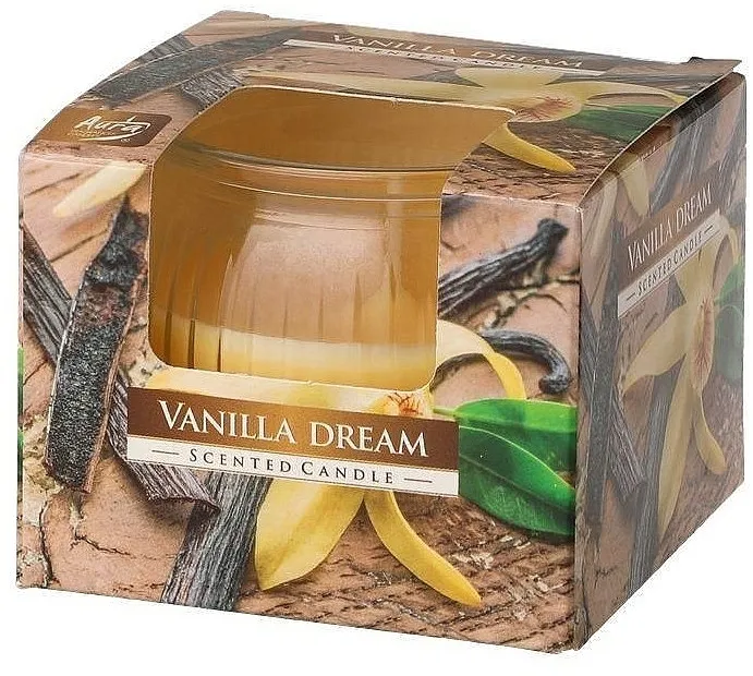 Bispol Vanilla Dream Scented Candle Mirisna sveća Vanilla Dream u staklu