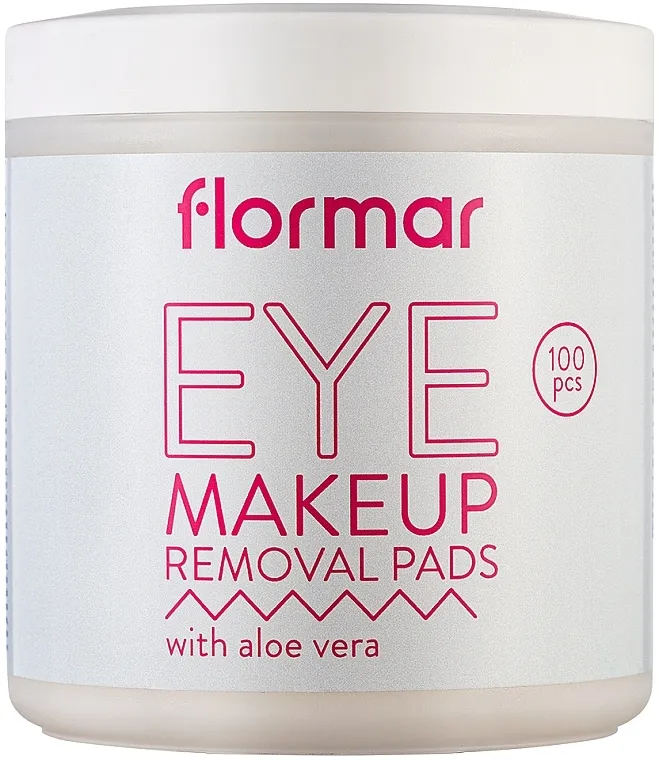 Blaznice za uklanjanje šminke sa aloe verom Flormar Eye Make-Up Removal Pads with Aloe-Vera