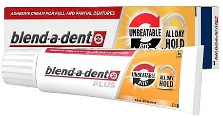 Blend-A-Dent Plus No Flavor Adhesive Cream For Full And Partial Dentures Krema za pričvršćivanje zubnih proteza