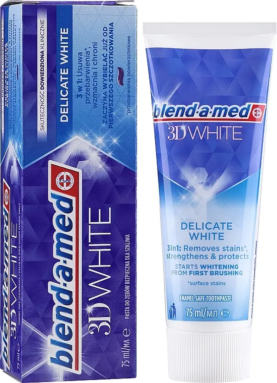 Blend-a-med 3D White Delicate White Toothpaste Osjetljivo izbjeljivanje pasta za zube