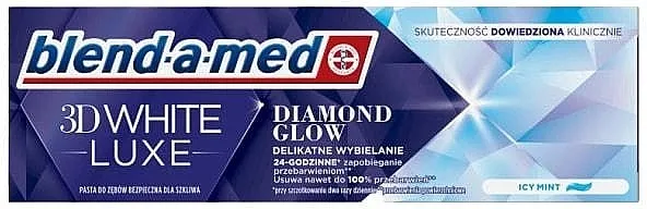 Blend-A-Med 3D White Luxe 3D White Luxe Diamond Glow Pasta za zube