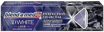 Blend-a-med 3D White Luxe Charcoal Pasta za zube "3D izbjeljivanje", s ekstraktom drvenog ugljena