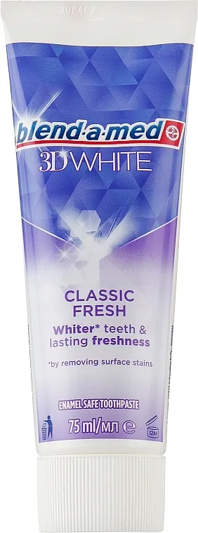 Blend-a-med 3D White Toothpaste Pasta za zube "3D izbeljivanje"