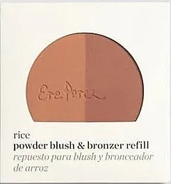 Blush bronzer za lice Ere Perez Rice Powder Blush &amp; Bronzer Refill