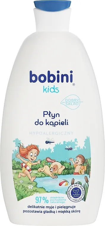 Bobini Kids Bubble Bath Hypoallergenic Hipoalergena pena za kupanje