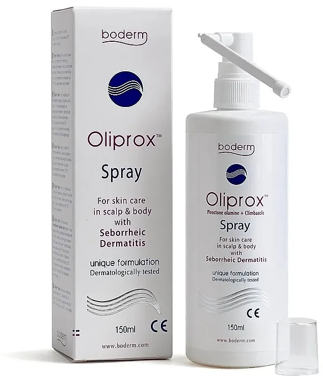 Boderm Oliprox Spray Sprej za seboroični dermatitis vlasišta i tela