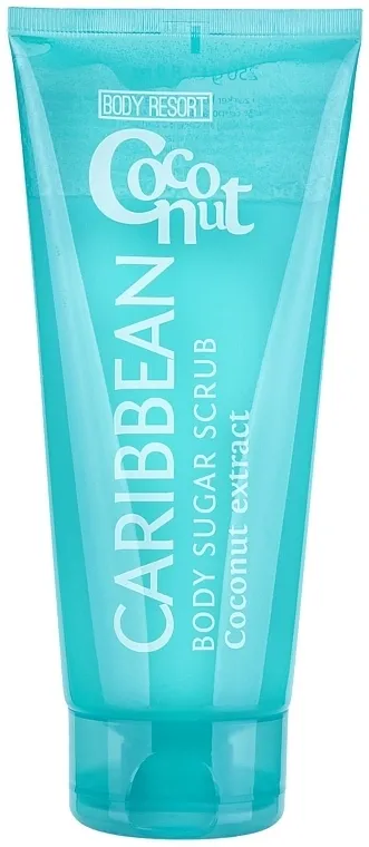 Body Resort Caribbean Coconut Body Sugar Scrub Coconut Extract Šećerni piling za tijelo ''Karibski kokos''