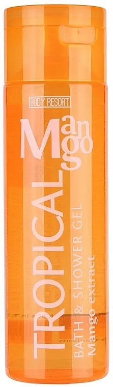 Body Resort Tropical Mango Bath &amp; Shower Gel Mango Extract Gel za kupanje i tuširanje ''Tropski mango''