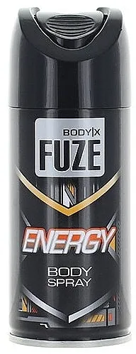 Body-X Fuze Dezodorans u spreju za muškarce Energy