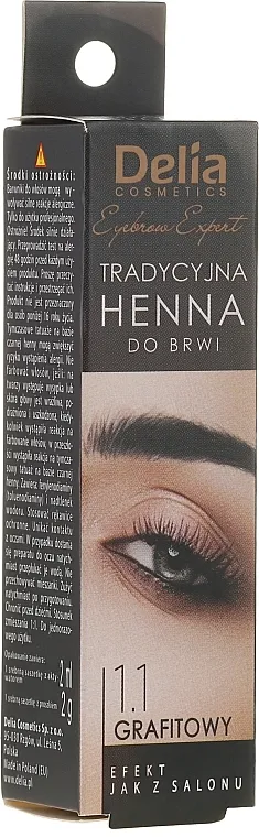 Boja za obrve Delia Hanna Traditional