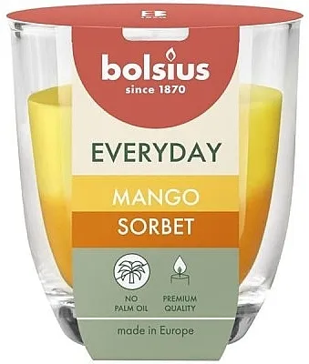Bolsius Everyday Mango &amp; Sorbet Candle Aromatična sveća, 80/70 mm