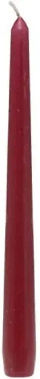 Bolsius Wine Red Candle Svijeća, stožasta, bordo