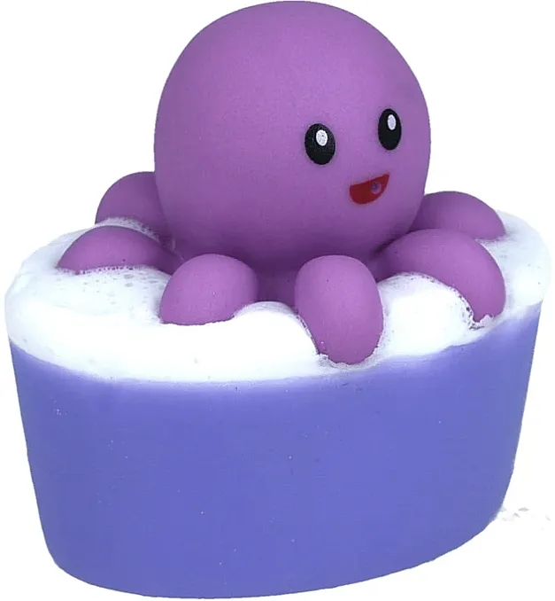 Bomb Cosmetics Bath Soap Glicerinski sapun sa igračkom Octopi My Mind