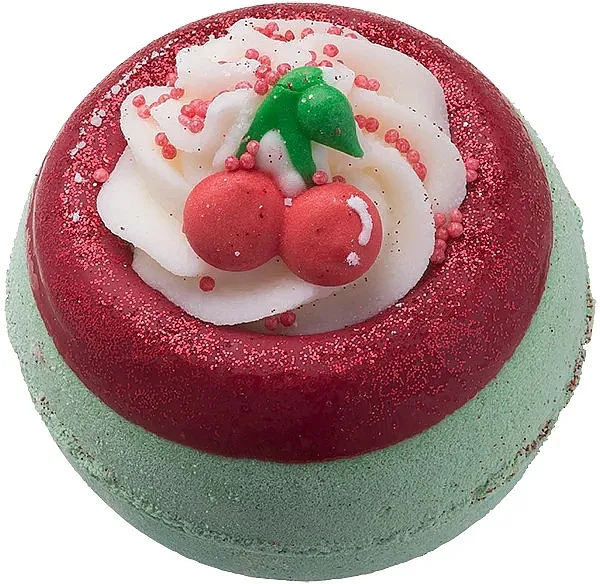 Bomb Cosmetics Cherry on Top Bath Blaster Bomba za kupanje