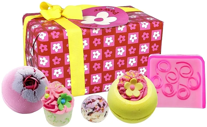 Bomb Cosmetics Flower Power Gift Pack Set, 5 proizvoda
