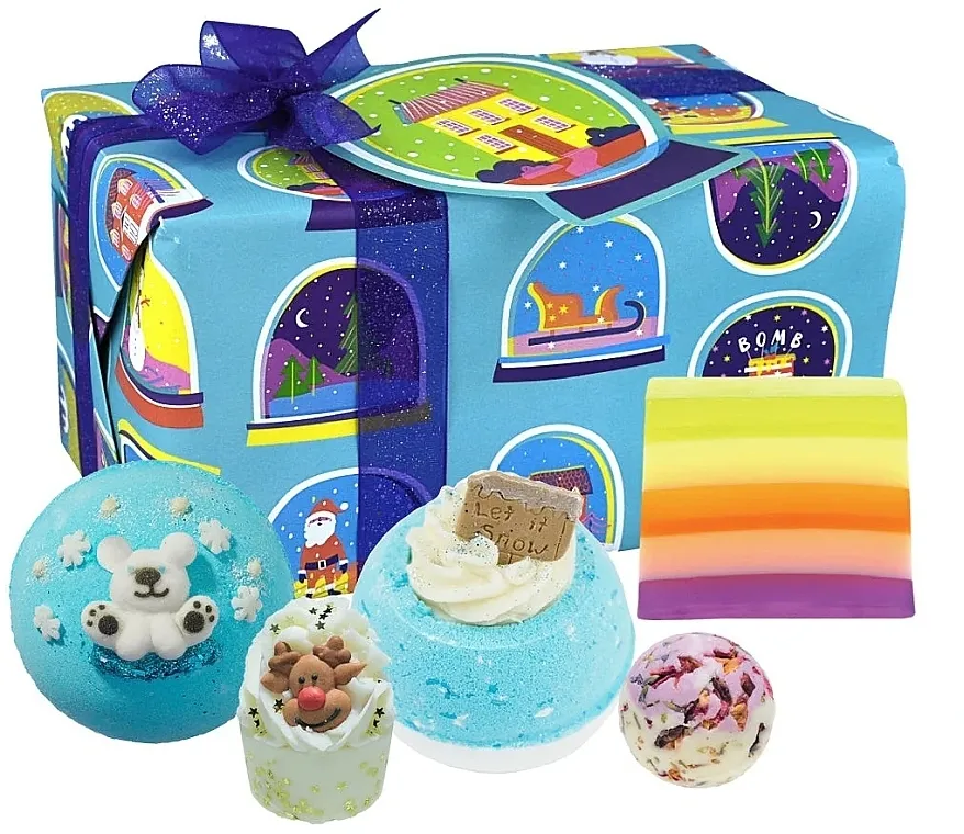 Bomb Cosmetics Shake Me Up Bath Gift Set Set, 5 proizvoda
