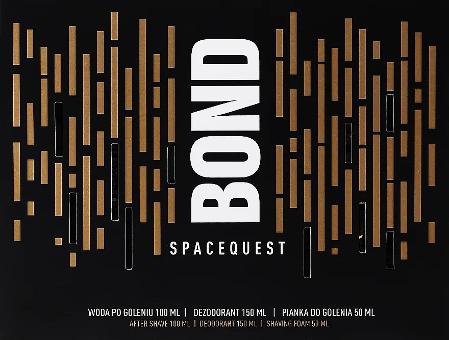 Bond Spacequest (ash/lot/100ml + deo/150ml + sh/foam/50ml) Set