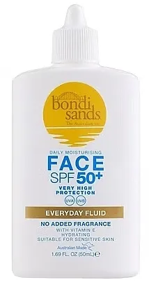 Bondi Sands Everyday Face Fluid Vodootporni fluid za sunčanje za lice SPF50+