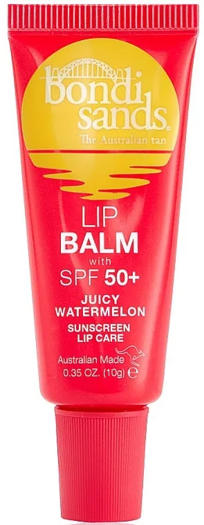 Bondi Sands Sunscreen Lip Balm SPF50+ Juicy Watermelon Bamm!Lashes False Lashes Scrumptious Look