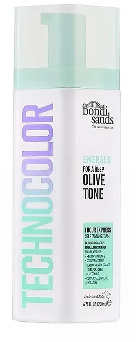 Bondi Sands Technocolor 1 Hour Express Self Tanning Foam Brza samoopaljiva pena Emerald