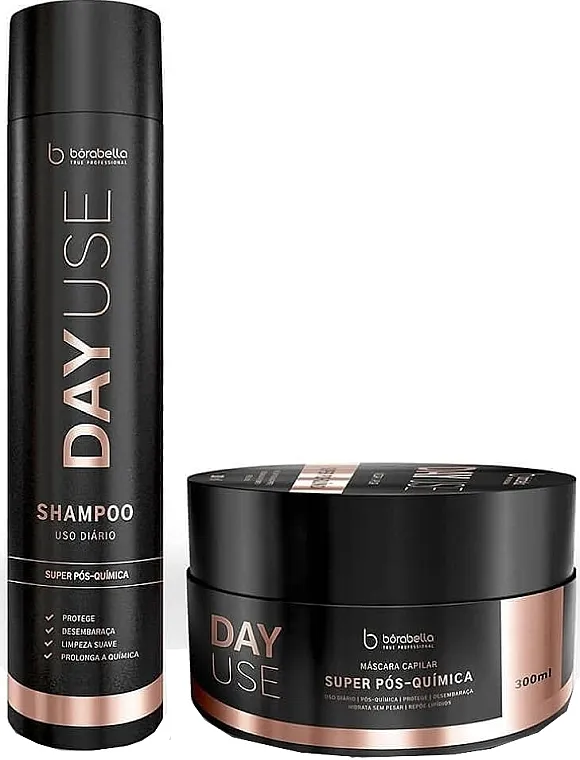 Borabella Day Use Kit (sh/300ml + h/mask/300ml) Set za kosu