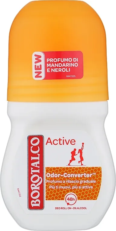 Borotalco Akctive Deodorant Mandarin Neroli Fresh Rolon dezodorans za telo Mandarina i Neroli