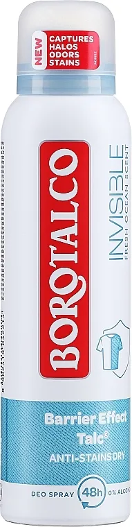 Borotalco White Invisible Deo Spray Dezodorans u spreju
