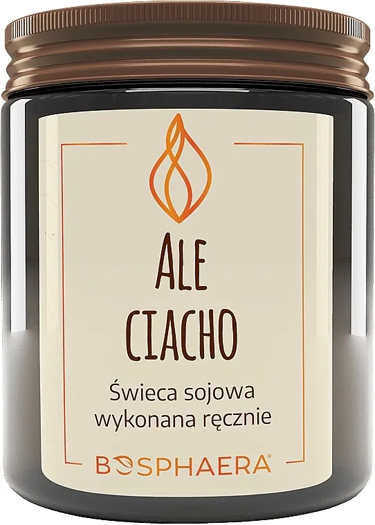 Bosphaera Ale ciacho Aromatična sveća od soje