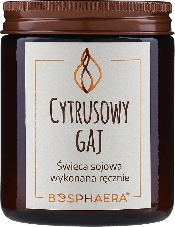 Bosphaera Citrus Grove Candle Mirisna svijeća od soje "Citrus Grove"