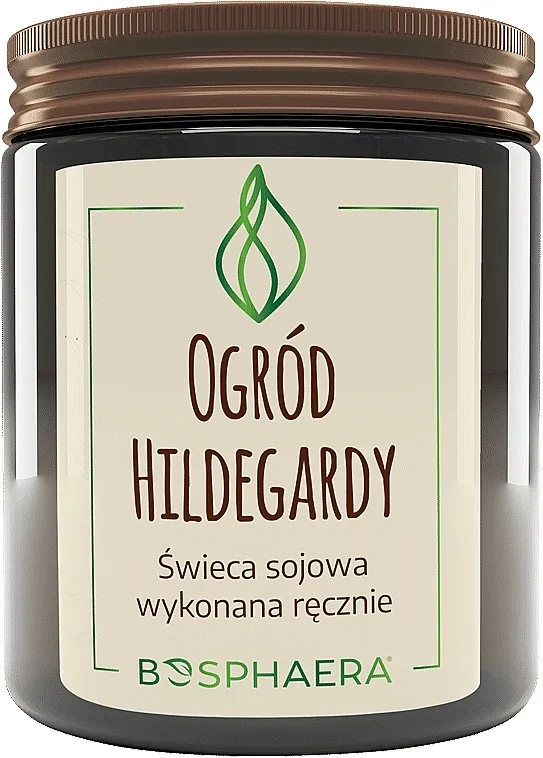 Bosphaera Mirisna sveća od soje "Hildegardin vrt"