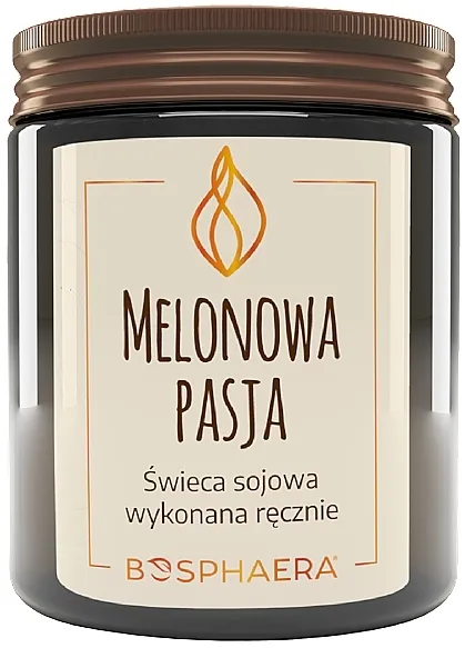 Bosphaera Mirisna svijeća od soje "Melon Passion"