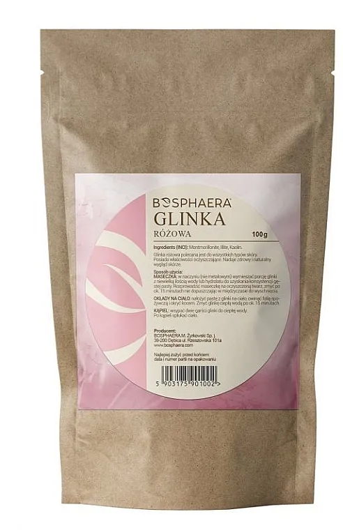 Bosphaera Pink Clay Glina ružičasta