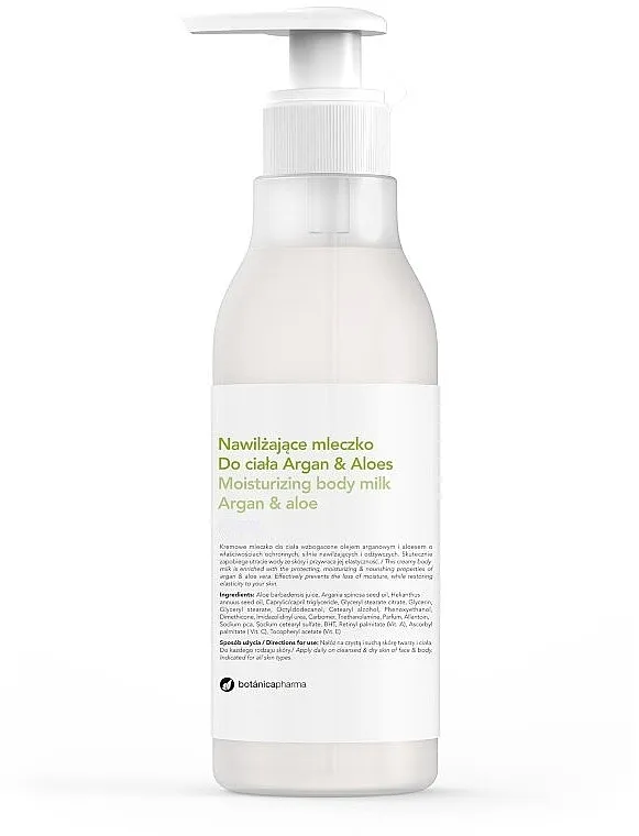 Botanicapharma Body Lotion Argan &amp; Aloe Hidratantni losion za tijelo