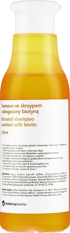 Botanicapharma Horsetail And Biotin Shampoo Šampon za kosu s biotinom