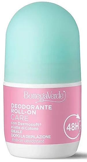 Bottega Verde 48H Roll-On Deodorant With Dermosoft And Cotton Milk Dezodorans sa mlekom od pamuka